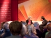TV-Aufzeichnung "3satbuchzeit" GÃ¤ste: Margaret Atwood, Gewinnerin des Deutschen Buchpreises 2009, Moderation: Ger Scobel

Ort: Frankfurt am Main / Hessen / Deutschland
Aufnahmedatum: 15.10.2009
Caption:  Aufbau Frankfurter Buchmesse 2009. Alljaehrlich im Herbst, findet in Frankfurt am Main, die Frankfurter Buchmesse, die groesste Buechershow der Welt statt.  China ist 2009 der Ehrengast,  das Gastland der Frankfurter Buchmesse. 

Â© copyright: Anett Weirauch / Frankfurter Buchmesse 
Presse- und Unternehmenskommunikation
Reineckstrasse 3
60313 Frankfurt am Main
press@book-fair.com

Â© Copyright frei nur fuer journalistische Zwecke. Keine Model-Release-Vertraege/Persoenlichkeitsrechte der abgebildeten Personen vorhanden. 
Keine Weitergabe an Dritte. Belegexemplar erbeten an:
Frankfurter Buchmesse

Â© Copyright-free for journalistic purposes only, no other rights are available.

Presse- und Unternehmenskommunikation
Reineckstrasse 3
60313 Frankfurt am Main 
press@book-fair.com